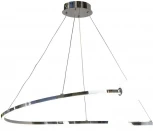 Подвесной светильник AM Group AM461 D800 CROM (220V, на тросе, шар)