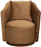 Кресло Garda Decor VERONA BASIC-Colt004 (Коричневый)