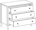 Комод Blues ОГОГО 729909