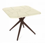 Стол SHT-TU30/TT30 83/83 бежевый/коричневый Sheffilton SHT-TU30 8932423203