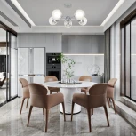 Потолочная люстра на штанге Arte Milano Napoli-327007 327007/5 CR (220V)