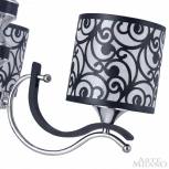 Подвесная люстра Arte Milano Florentia-4957 304957/3 Bk/Ni (220V, на цепи)