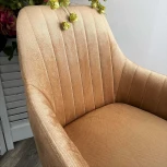 Стул M-City Роден Blitz 04 Бежевый, велюр / черный каркас