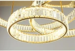 Потолочная люстра ярусная на штанге светодиодная Aployt Oriann APL.076.03.140 (220V, кольцо)