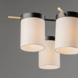 Потолочная люстра на штангу Freya Bogy FR5377CL-06B (220V)