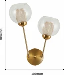 Бра Arte Milano Neapolis-72880 272880/2B GD (220V, шар)