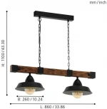 Подвесной светильник Eglo Oldbury 49684