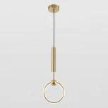 Подвесной светильник Lussole Lubbock LSP-7093 (LED, 220V, на проводе, кольцо, IP21)