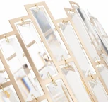 Потолочная люстра хрустальная на штанге Arte Milano Sorrento-3209 373209/6/80/480 GD (220V)