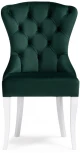 Деревянный стул Woodville Милано 1 зеленый / белый 474339