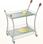 Стол сервировочный Поло металлик/ матовое от фабрики Mebelik