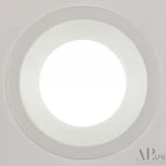 Точечный светильник встраиваемый APL LED Ingrid 3322.LDY5016/5W/6K (220V, круглые, IP40)