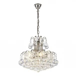 Подвесная люстра Arti Lampadari Alanno E 1.5.40.100 N (220V, хрусталь, на цепи)