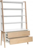 Этажерка широкая "Сканди" с тумбой 2 ящ. (1104) 2000026706649 Leset