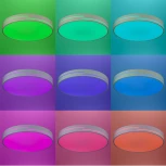 Потолочный светильник RGB круглый светодиодный с пультом Citilux Купер Лайн CL72470GL0 (220V, круглые)