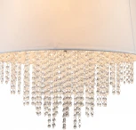 Подвесной светильник Escada CHARM 652/5S White (220V, хрусталь, подвески, на проводе)