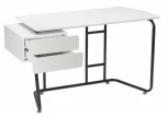 Компьютерный стол Woodville Desk white / black 11838