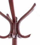 Вешалка напольная В 12Н махагон от фабрики Mebelik