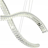 Подвесной светильник ST Luce Aceno SL6206.103.44 Хром/Прозрачный LED 1*44W 3000K (220V, на тросе)