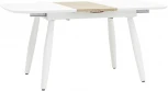 Стол обеденный Stool Group Чикаго раскладной 120-160*90 белый УТ000002134
