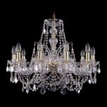 Подвесная люстра Bohemia 1411 1411/10/240/G/Leafs