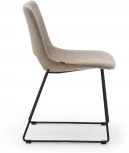 Zahara Стул коричневый с черными стальными ножками La Forma (ex Julia Grup) арт.148500