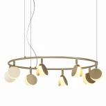 Подвесная люстра Mantra Shell 7261 (LED, 220V, подвески, на тросе)