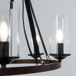 Подвесная люстра Arte Lamp Dalim A7014SP-5BK (220V, на цепи)