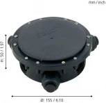 Соединительная коробка Eglo Connector Box, черный