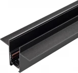 Трек магнитный встраиваемый MAG-ORIENT-TRACK-2653-FDW-2000 (BK, FLAT) (Arlight, IP20 Металл) 041438