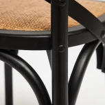 Обеденный стул Tetchair CROSS (Вяз/Черный) 12472