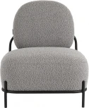 Кресло Stool Group Стоун ткань букле серый УТ000036910