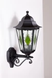 Настенный фонарь уличный Oasis Light PETERSBURG lead GLASS 79801lg Bl