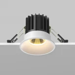 Встраиваемый светильник Maytoni Round DL058-7W2.7K-W (LED, 220V, круглые)