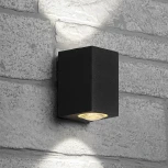 Архитектурная подсветка Feron Корфу 48486 DH055, 2*5W, 800Lm, 4000K, черный Бостон (LED, 220V, IP54)