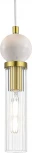 Подвесной светильник ST Luce Medea SL1244.303.01 латунь/прозрачный E14 1*40W