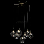 Подвесной светильник DeMarkt Крайс 657011307 (LED, 220V, на проводе, шарики, паук)