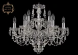 Подвесная люстра Art Classic 11.24 11.24.6+3.200.Cr.V0300 (220V, хрусталь, на цепи, подсвечник, свеча)