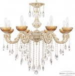Подвесная люстра Bohemia AL7901 AL79101/8/250 B WMG P Amber/M-1F