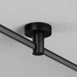 Крепление потолочное с вводом питания Flexity Maytoni Accessories for tracks Flexity TRA200C-B-11B (48V)