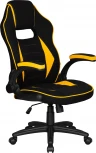 Кресло игровое DOBRIN RICK (черно-желтый)