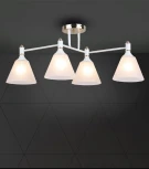 Потолочная люстра Wedo Light Anneta WD3619/4C-WT-FGD-WT