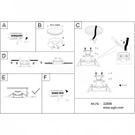 Встраиваемый точечный светильник Eglo Sartiano 32896 (LED, 220V)