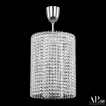 Потолочная люстра на штанге светодиодная с пультом APL LED Sicilia SH01.25.A.LED-DIM.Ni.Tube (220V, хрусталь)