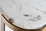 Консольный стол Garda Decor 58DB-CST20051 (Золото/Белый мрамор)