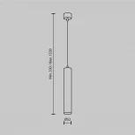 Подвесной светильник Maytoni Focus LED P072PL-L12W3K-BS