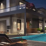 Настенный светильник уличный светодиодный 1533 Elektrostandard TECHNO LED a052253