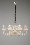 Подвесная люстра Omnilux 883 OML-88303-08 (220V, на цепи, свеча)