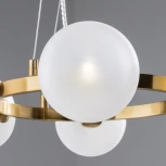 Подвесной светильник Freya Donuts FR5444PL-06BS (220V, на тросе, круглые)