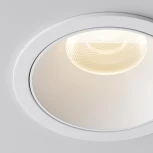Встраиваемый светильник Maytoni Alfa LED DL043-01-15W3K-RD-W-1 (220V, круглые)